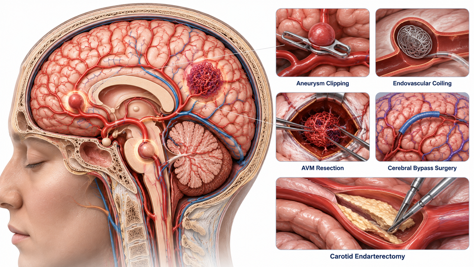 Vascular Brain Surgeries